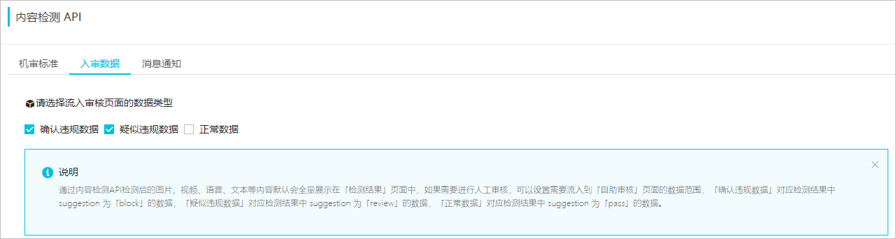 入审数据