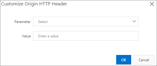 Customize an HTTP header