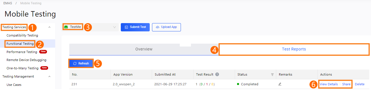 Test report