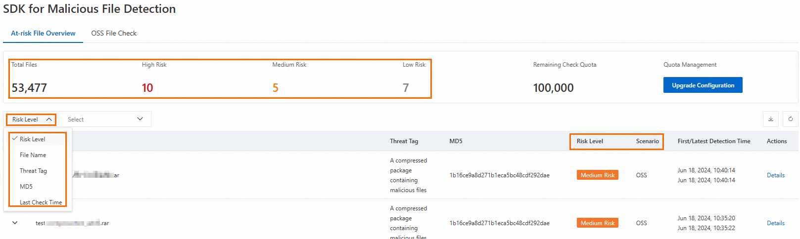 malicious file detection - Security Center - Alibaba Cloud ...