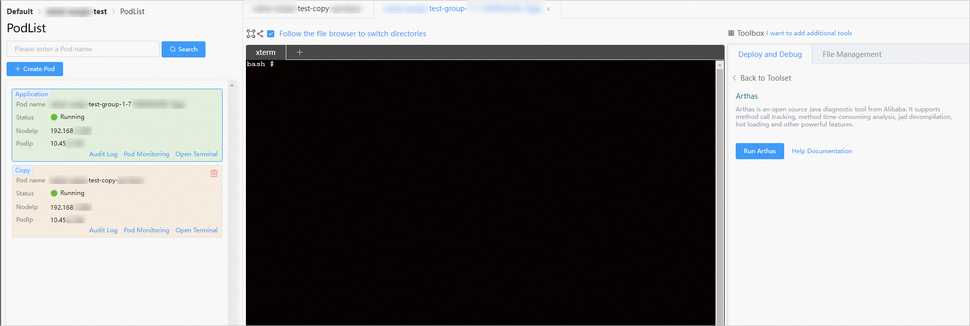 Install and run tcpdump