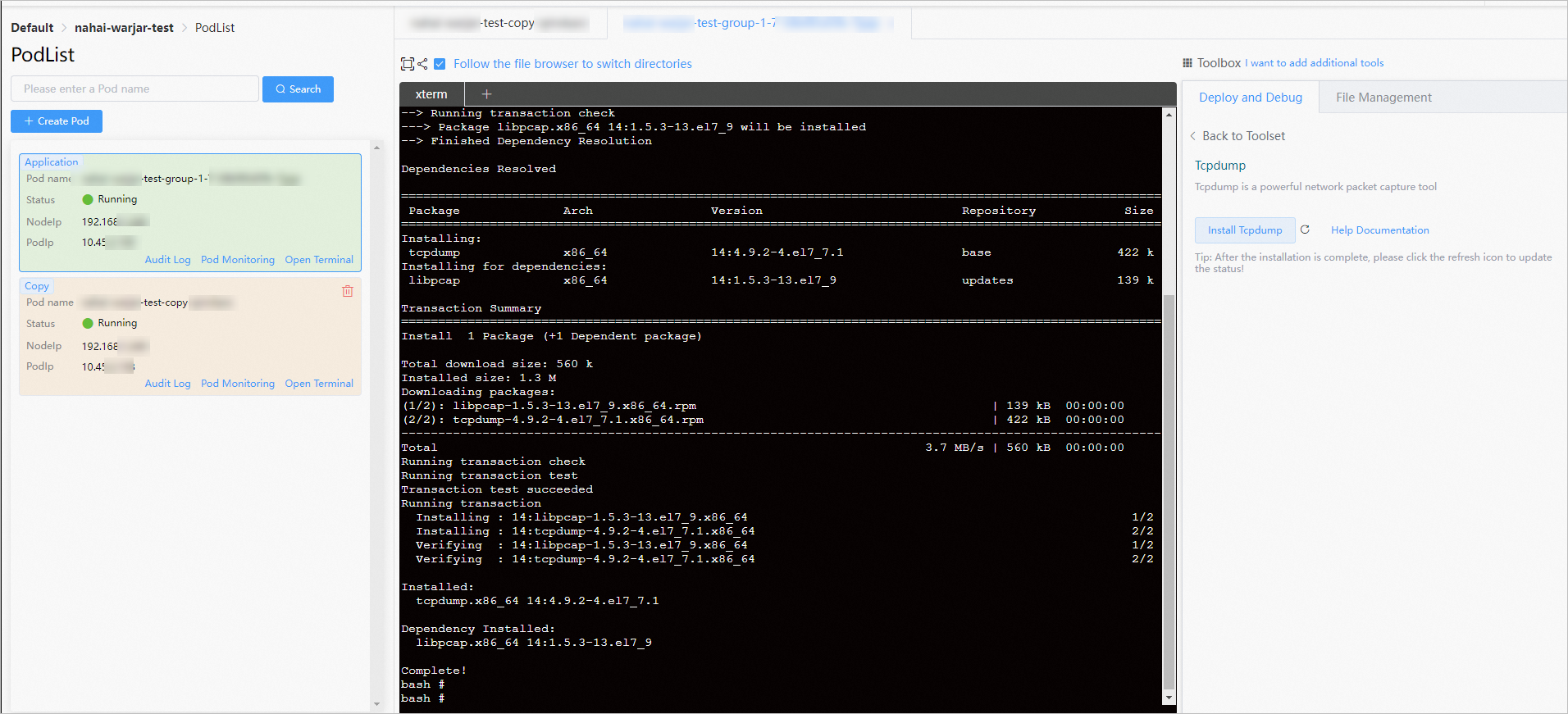 Install and run Arthas