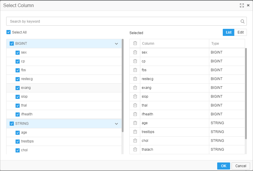 Type conversion