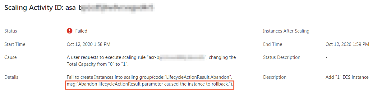 instance-rollback
