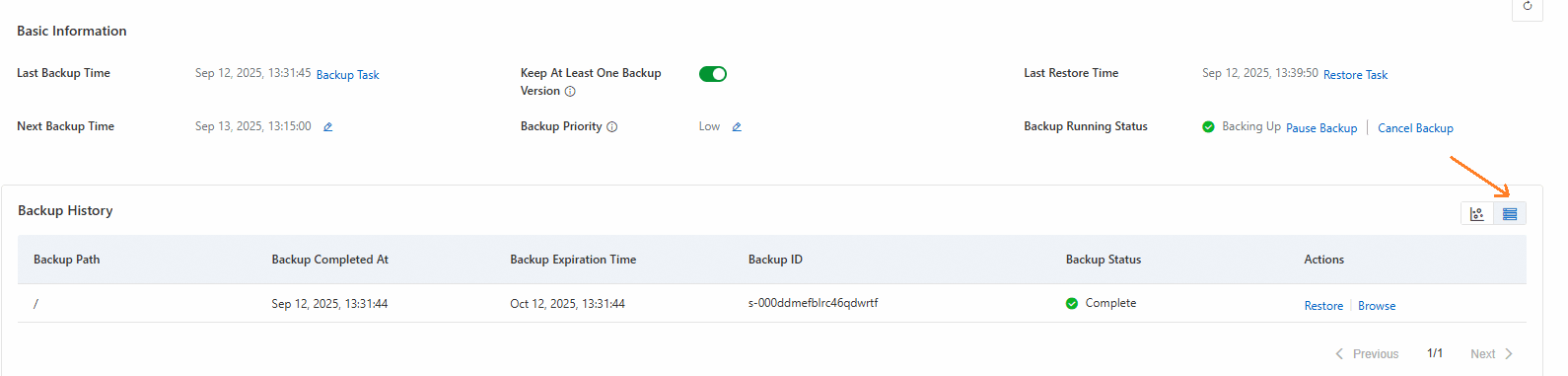 Back up and restore ECS files - Cloud Backup - Alibaba Cloud ...