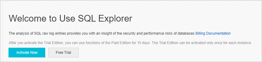 Enable SQL Explorer