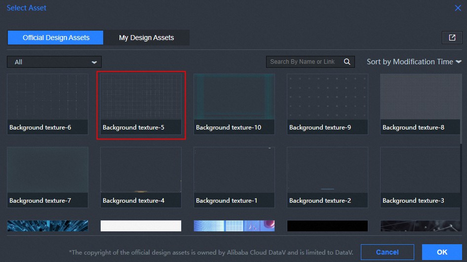 Complete the selection of required design asset changes