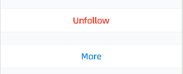 Unfollow