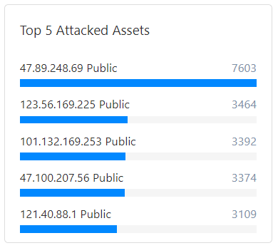 Top 5 Attacked Assets