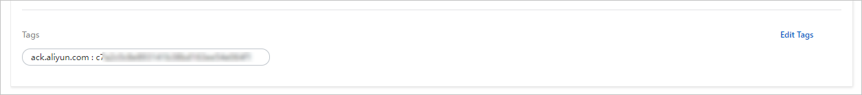 Add a tag to an ECS instance