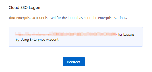 Cloud SSO logon