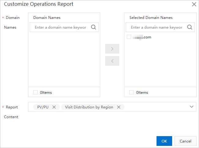 Create a custom operations report