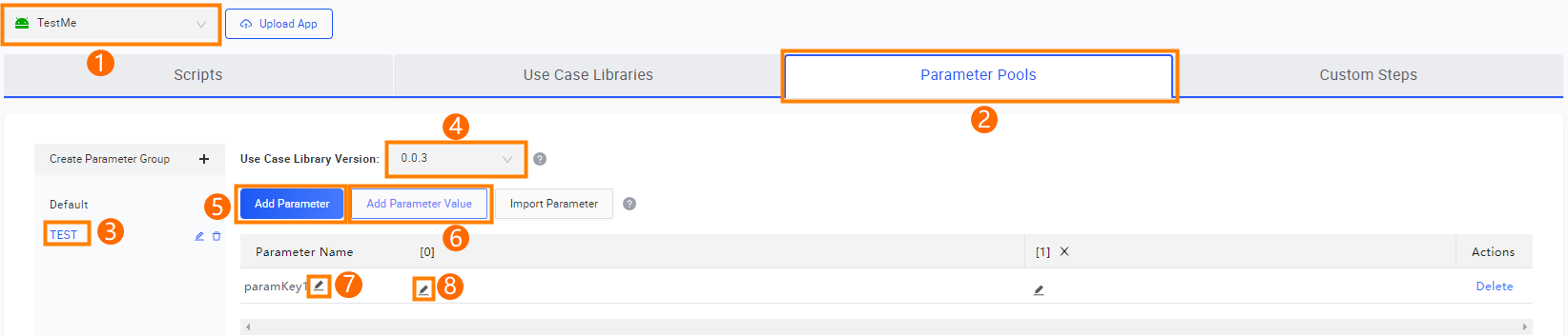 Add Parameter