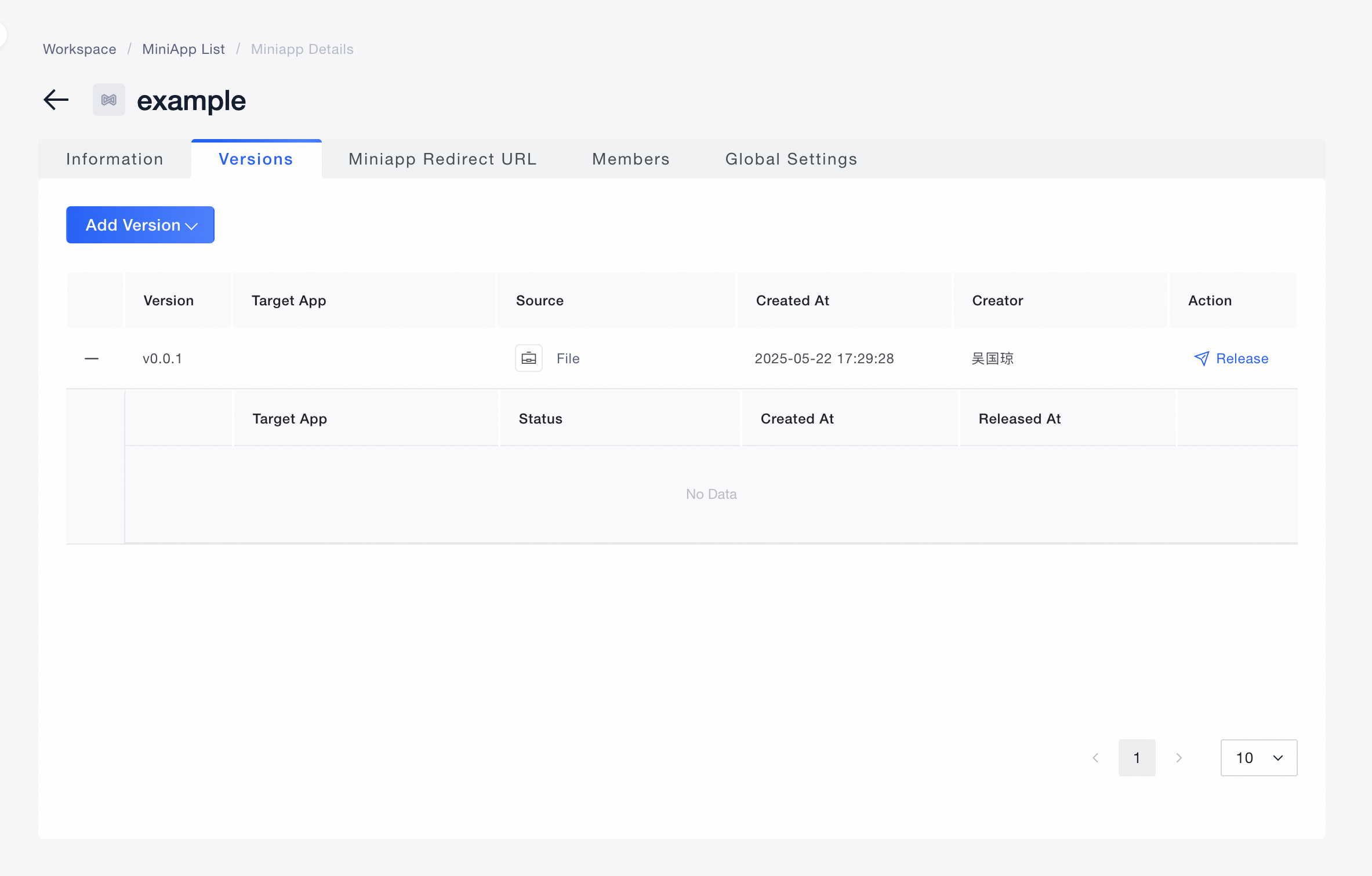 Create a miniapp - SuperApp - Alibaba Cloud Documentation Center