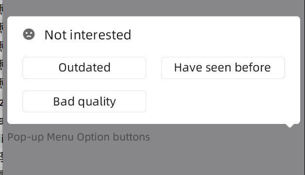 Option buttons