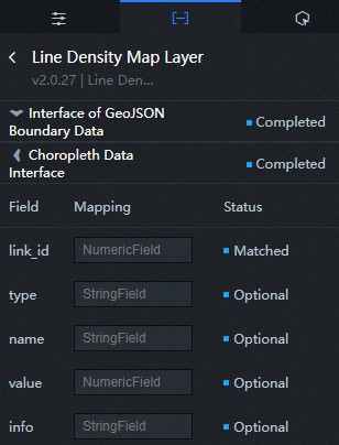 Line Density Map Layer - DataV - Alibaba Cloud Documentation Center