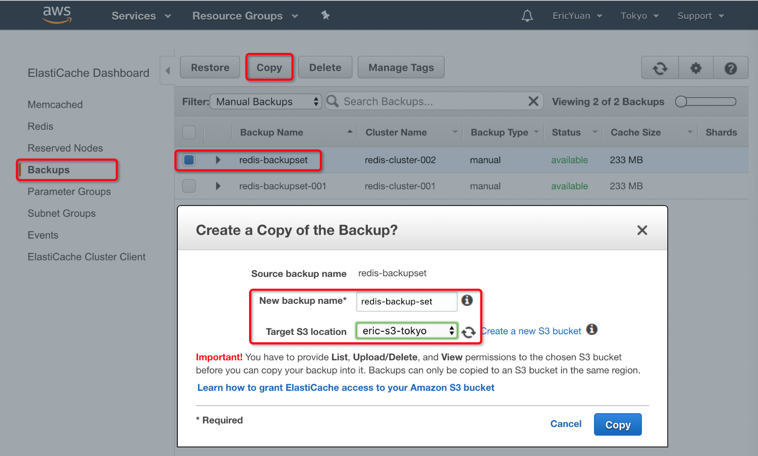 Migrate Data From An Amazon Elasticache For Redis Cluster To An Apsaradb For Redis Instance Data Migration And Synchronization Alibaba Cloud Documentation Center