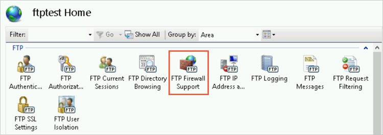 FTP Firewall Support