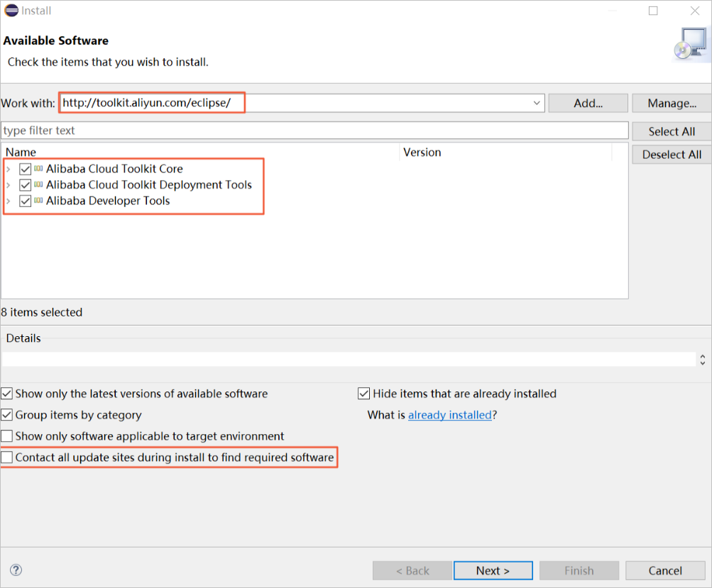 eclipse install package