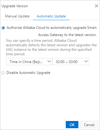 Automatic update