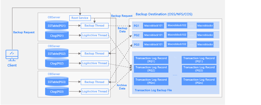 Backup architecture