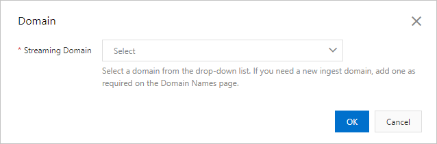 Add a domain name
