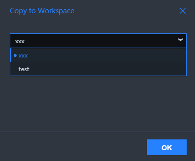 Copy To Workspace