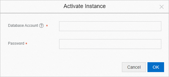 activate instance