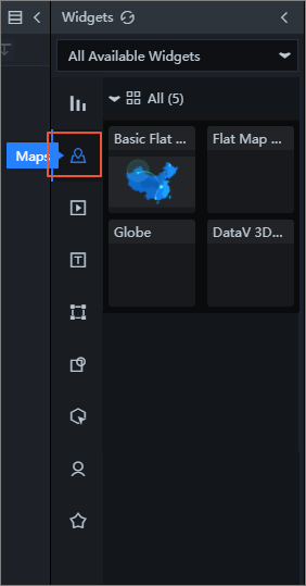 Add a map widget