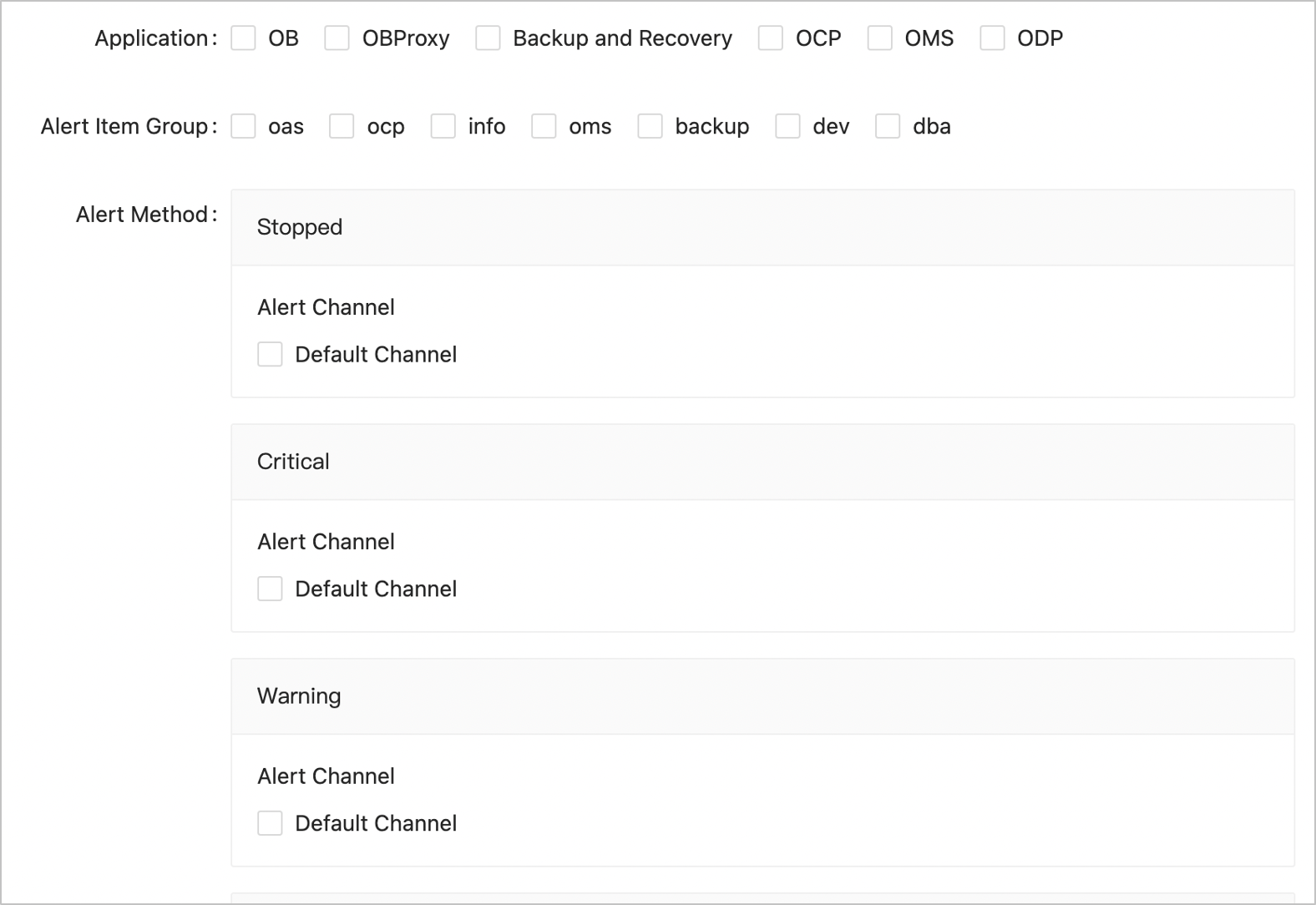 Create an alert subscription