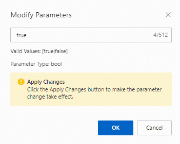 Modify Parameters