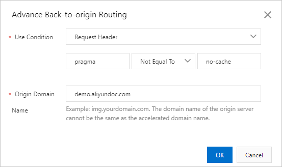 Advanced origin settings 2