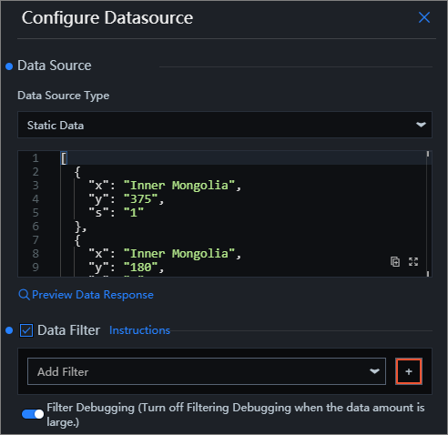 Set Data Source