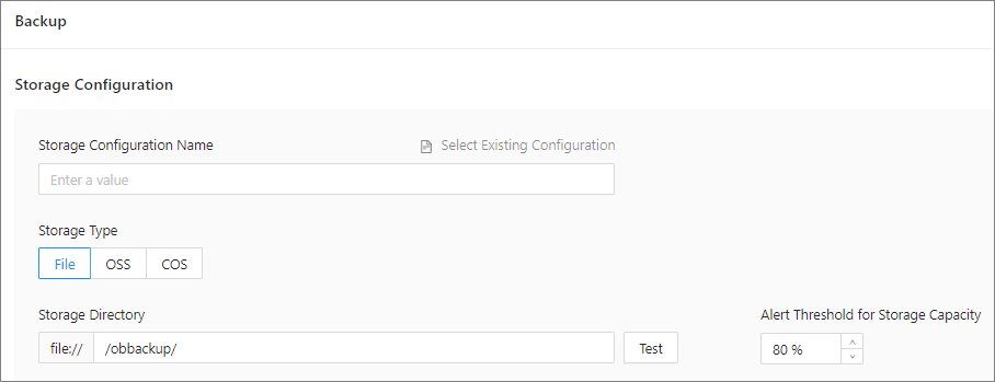 Create a backup strategy