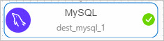 Destination MySQL database