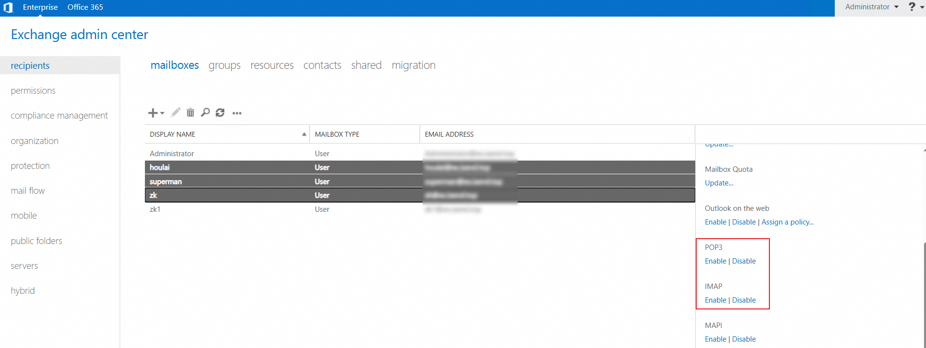 imap