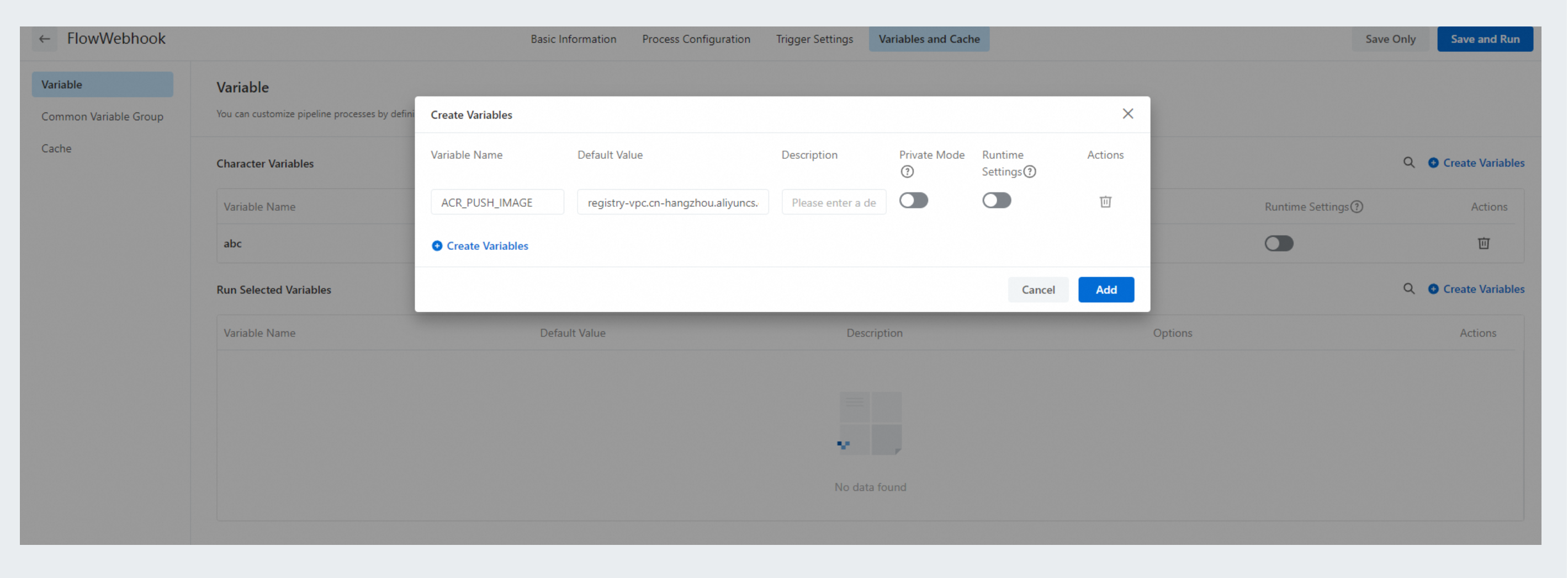 webhook trigger pipeline - Apsara Devops - Alibaba Cloud Documentation ...