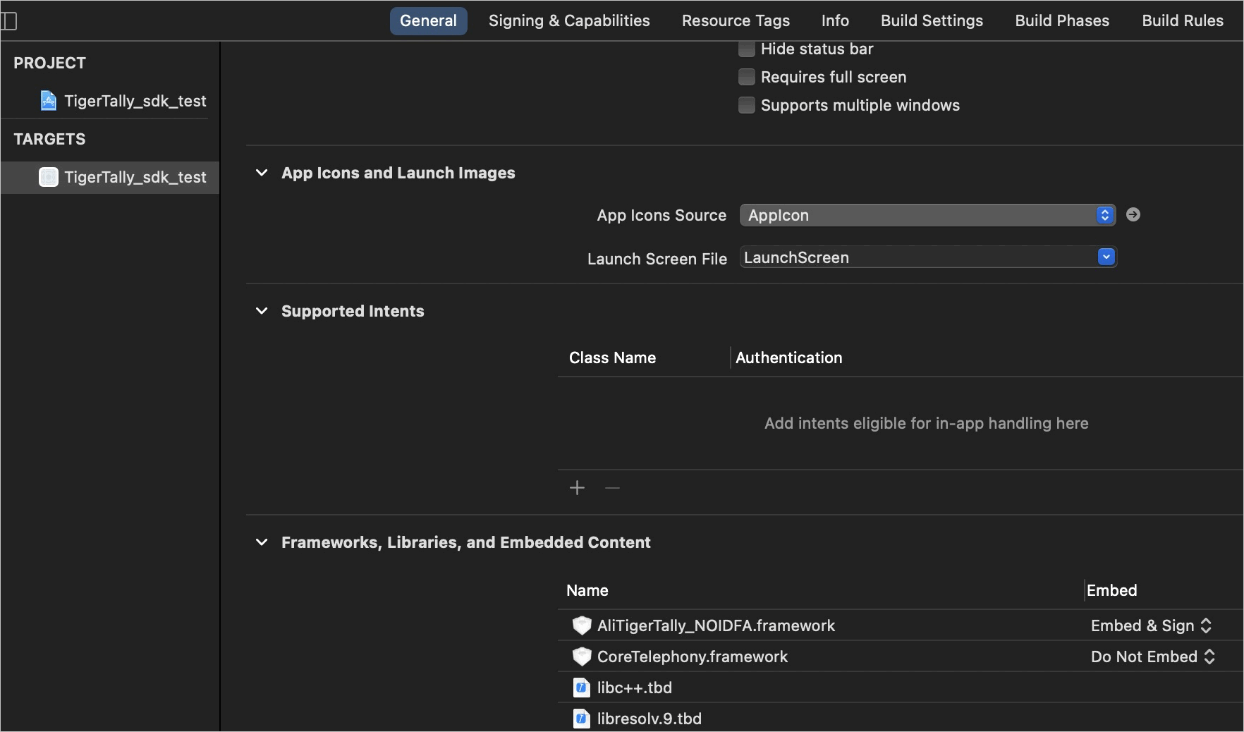Add dependency libraries