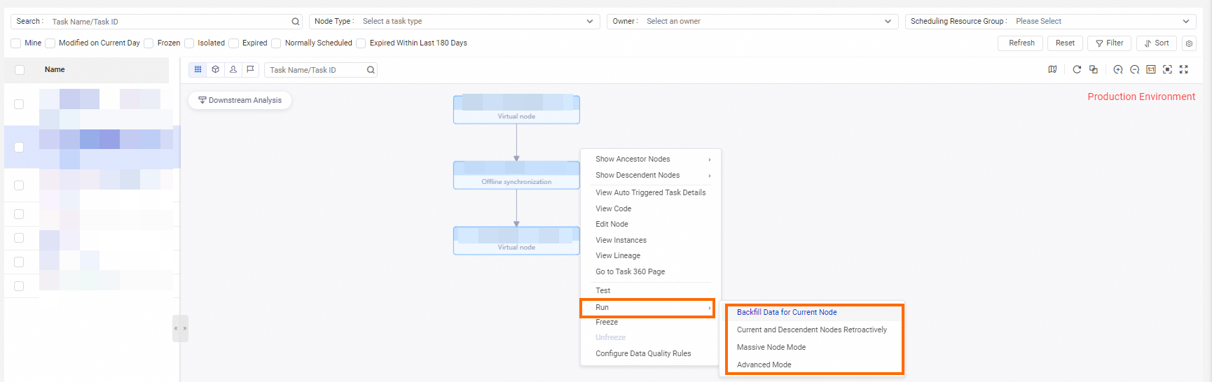 Backfill data and view data backfill instances (old version ...