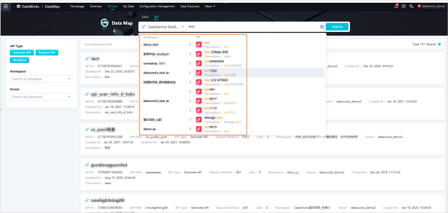 Query an API