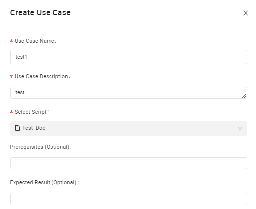 Create Use Case