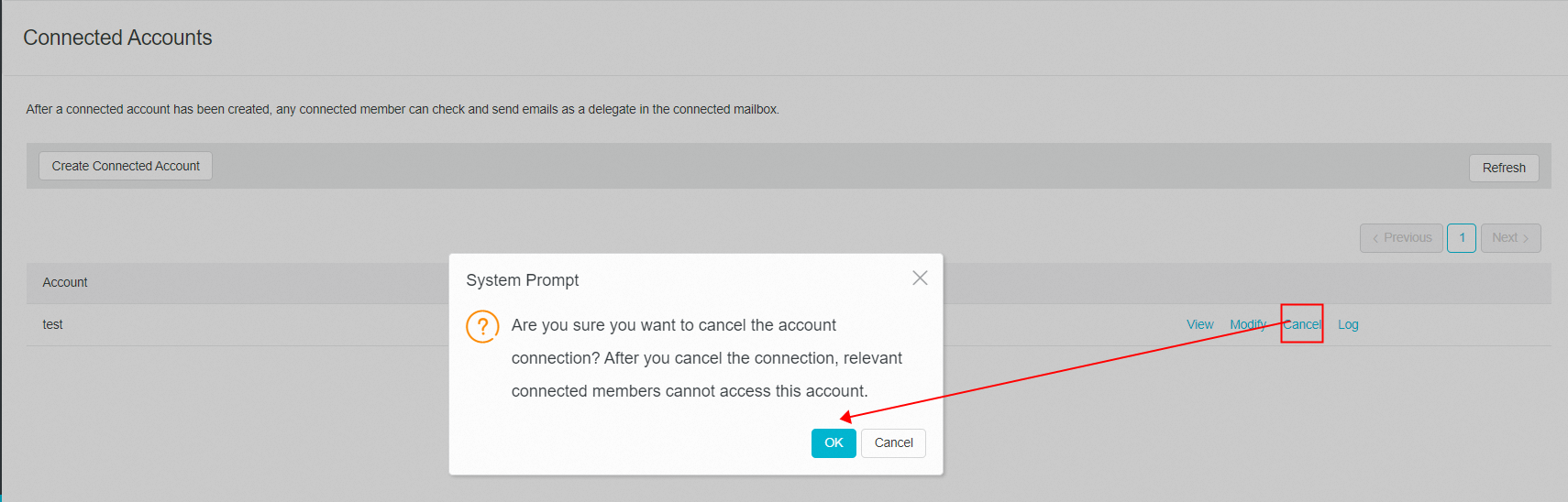 How can I remove a membership for an associated member when