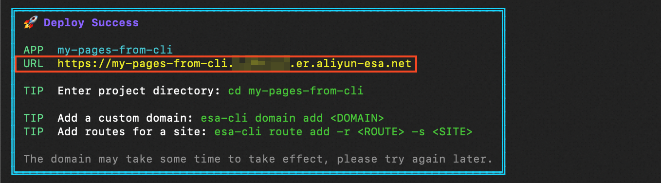 Deploy ESA Pages via CLI with RAM User Authorization - Edge Security ...
