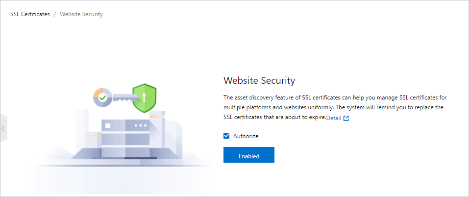 Authorization for first use