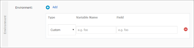 Environment variable