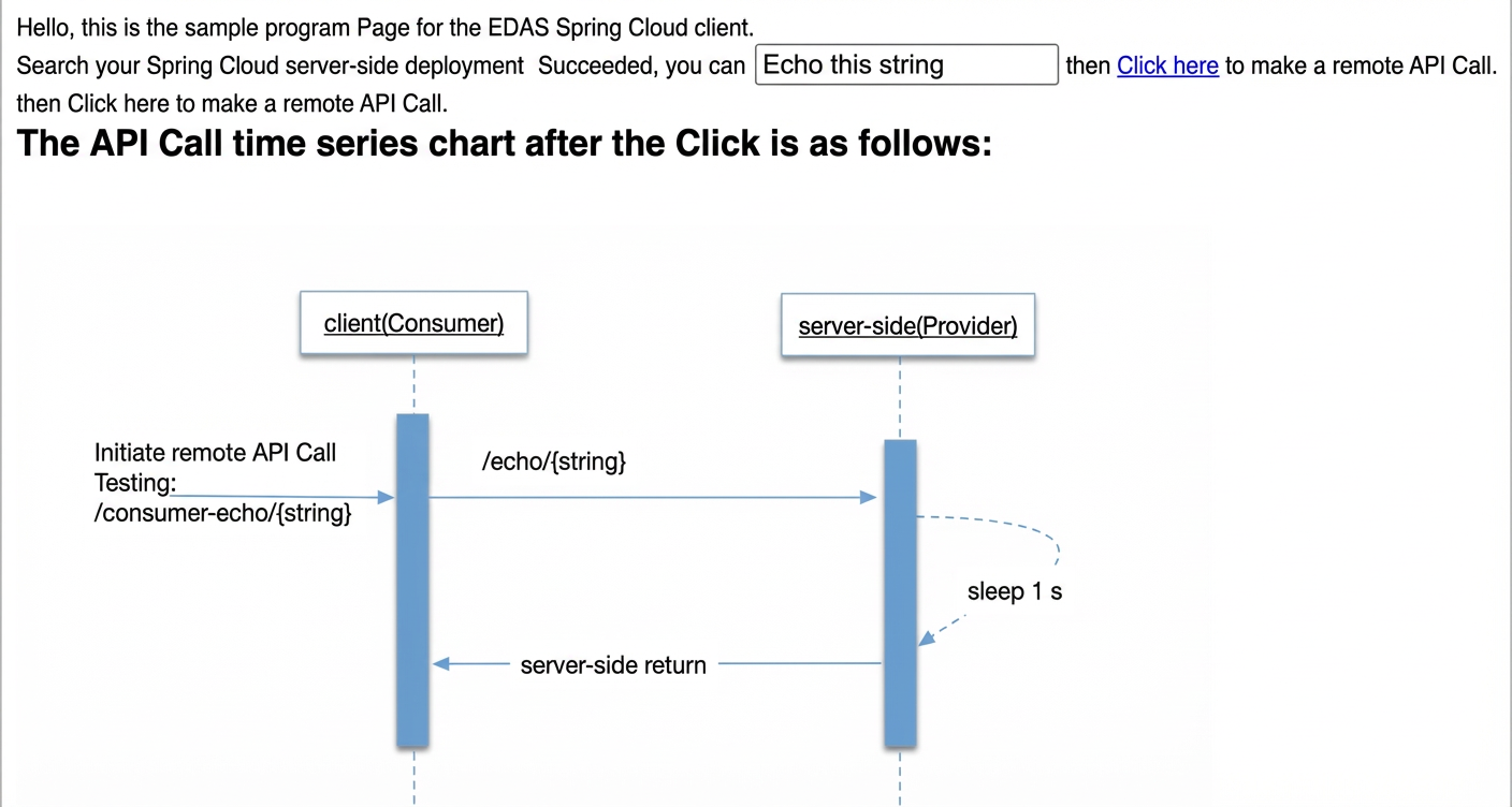 Access the client-side application