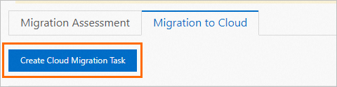 Create Cloud Migration Task