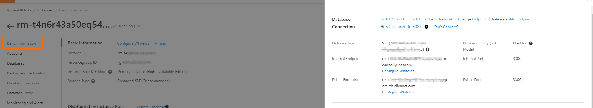 View the endpoints 01