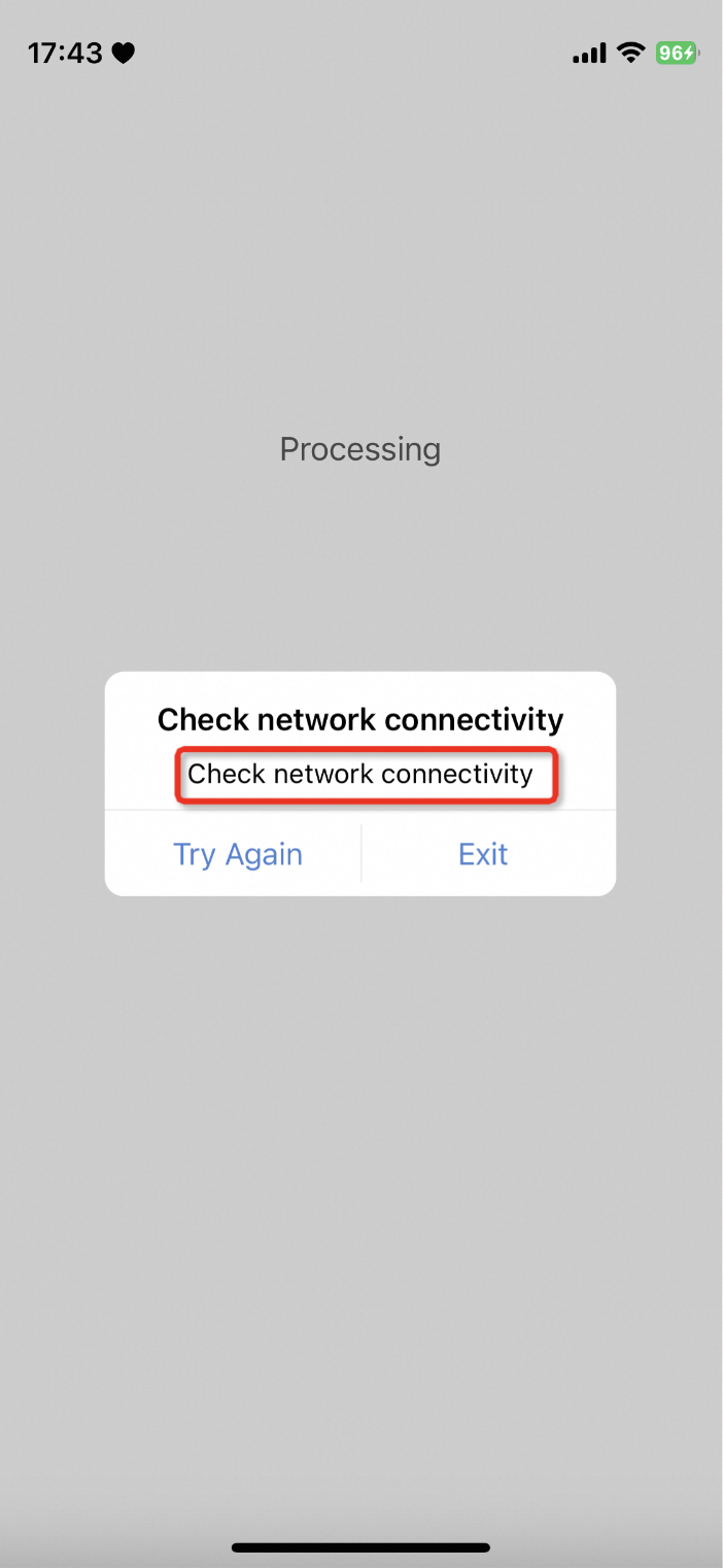 verifyNetworkErrorAlertMessageColor