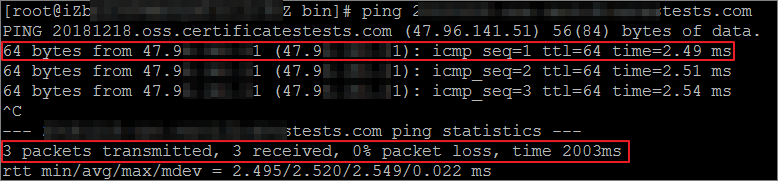 DNS resolution